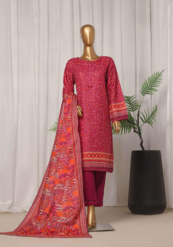 Sadabahar Khaddar Printed Coll: Ready To Wear D-01