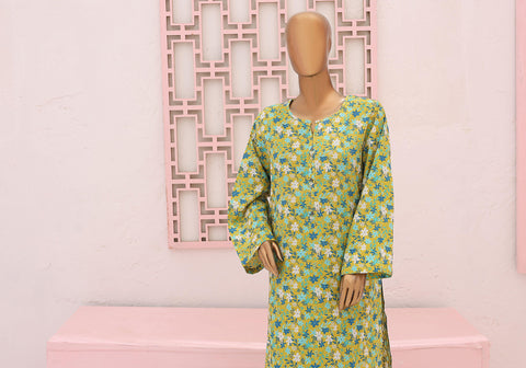Bin Saeed Co-Ords Printed Lawn 2 Piece Coll"24 Stitched D-02