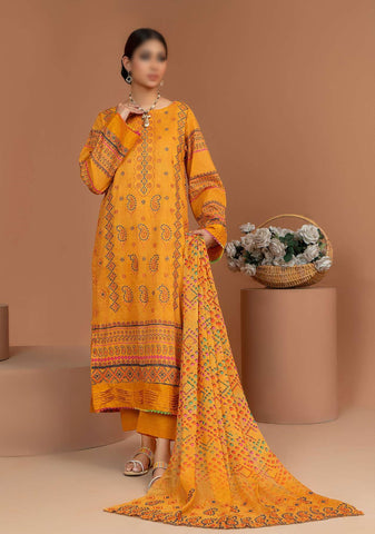 Marwa Semi Formal Embroidered Lawn Collection'24 D-04