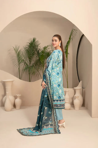 Tanaaz Emb Digital Printed Lawn Un-Stitched 3 Pcs D-3426