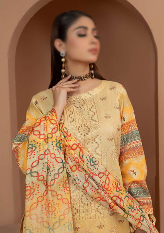 Marwa Semi Formal Embroidered Lawn Collection'24 D-08