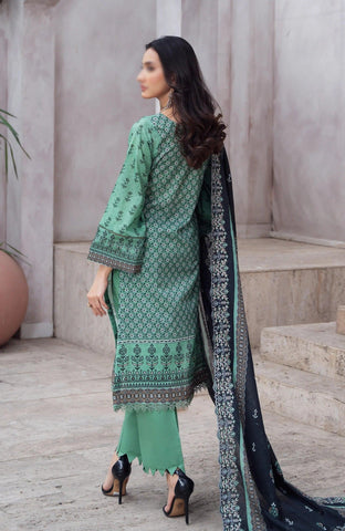 Cutwork Bliss Lawn Dupatta Edition Vol-Three ALZOHAIB D-12