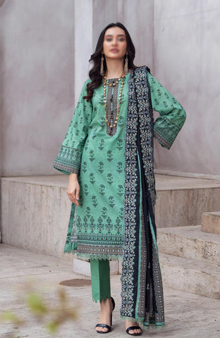 Cutwork Bliss Lawn Dupatta Edition Vol-Three ALZOHAIB D-12