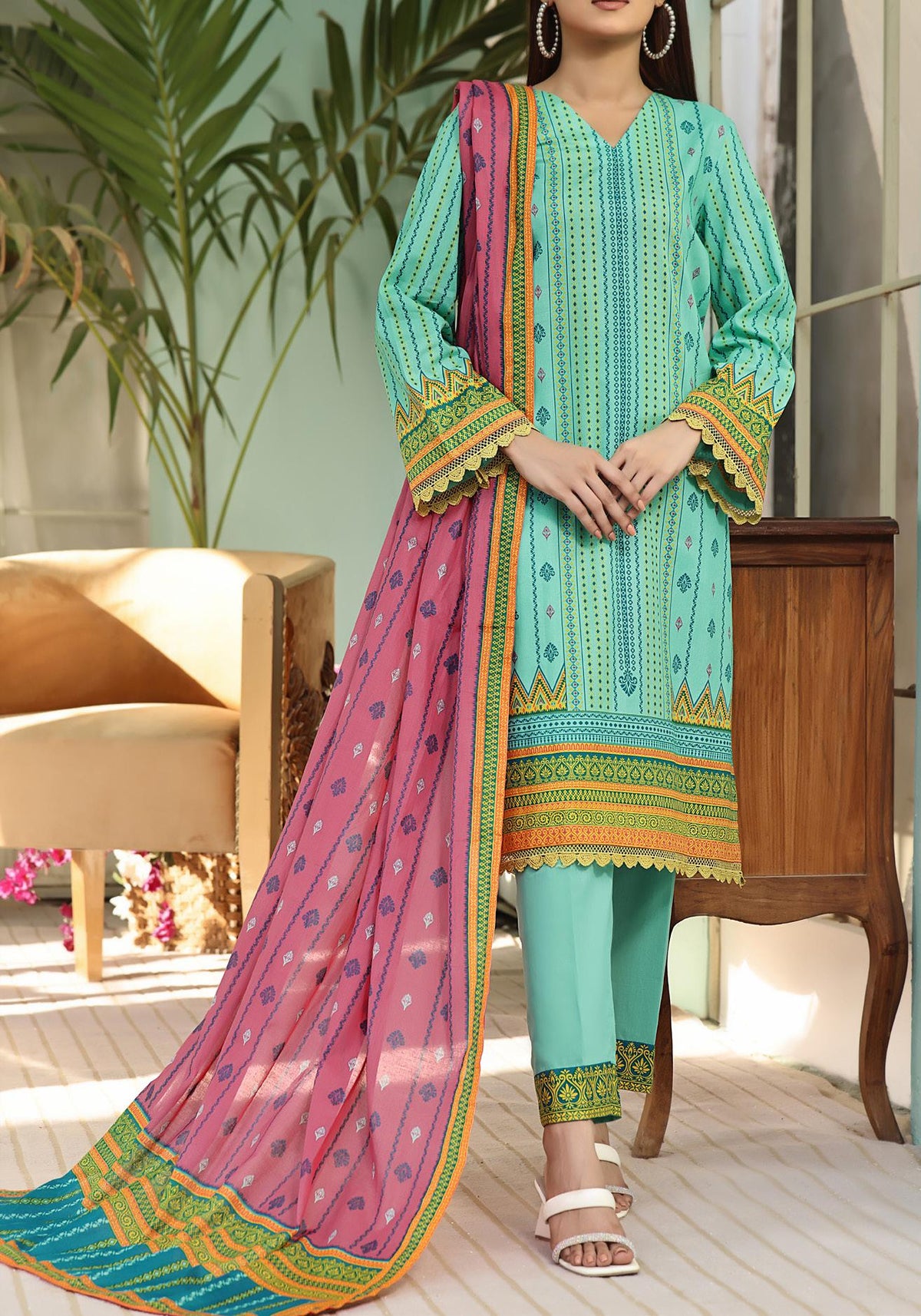 Ayesha Alishba Printed Cambric Coll-D221