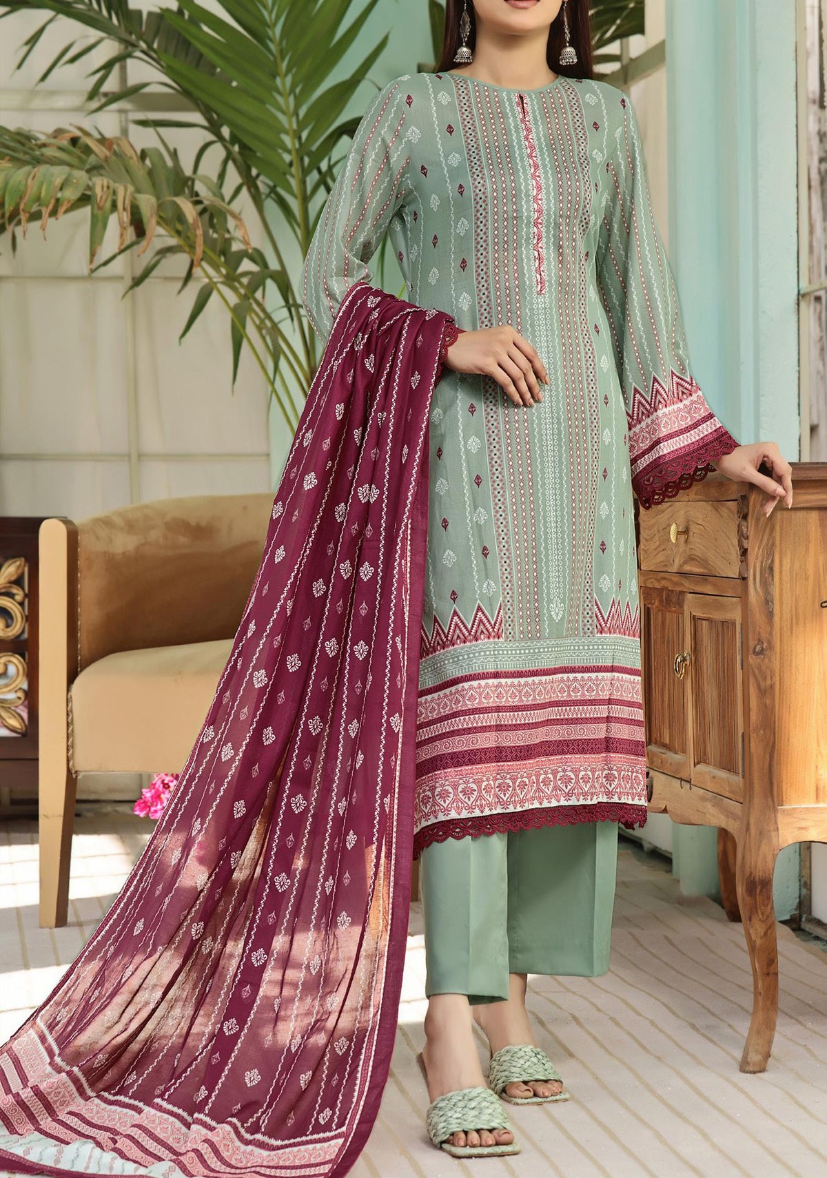 Ayesha Alishba Printed Cambric Coll-D221