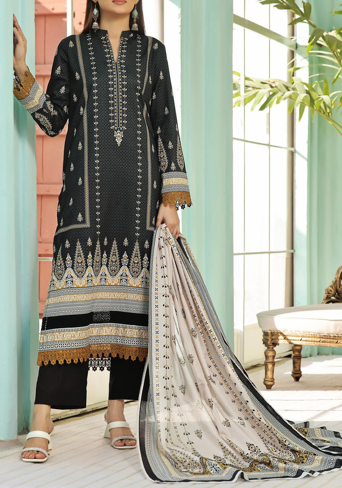 Ayesha Alishba Printed Cambric Coll-D221