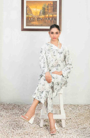 Nada Unstitched 2 Piece Printed Lawn Coll"24 By Tawakkal D-3375