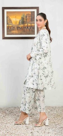 Nada Unstitched 2 Piece Printed Lawn Coll"24 By Tawakkal D-3375