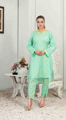 Nada Unstitched 2 Piece Printed Lawn Coll"24 By Tawakkal D-3378