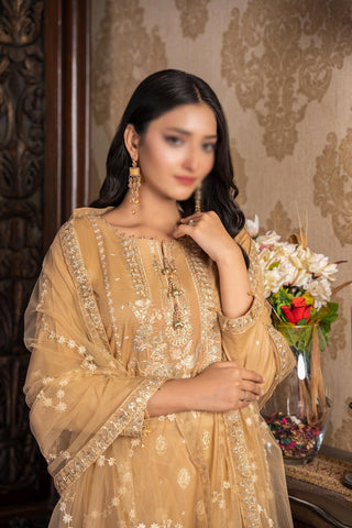 Dilkash Luxury Summer Coll:24 Semi Stitched D-04