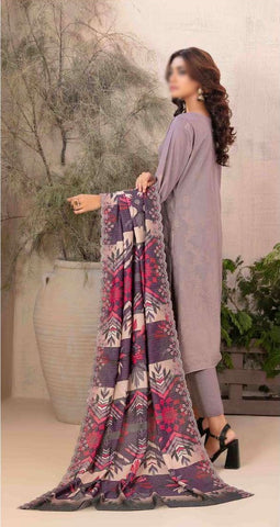 Brisa Un-Stitched 3 Pcs Jaal & Daman Emb Karrandi Banarsi D-5460