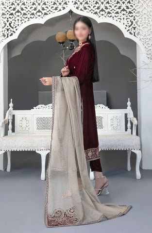 Makhmal-e-Kahani -Fancy Heavy Emb Velvet Coll-24 D-3969