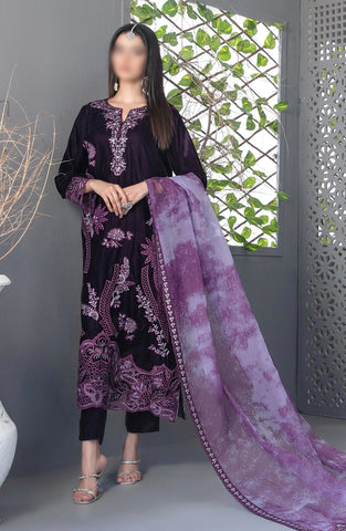 Makhmal-e-Kahani -Fancy Heavy Emb Velvet Coll-24 D-3974