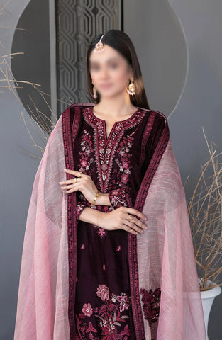 Makhmal-e-Kahani -Fancy Heavy Emb Velvet Coll-24 D-3975