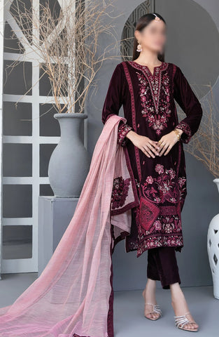 Makhmal-e-Kahani -Fancy Heavy Emb Velvet Coll-24 D-3975