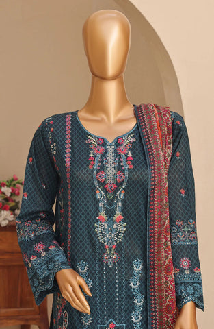 D-04-Sadabahar Premium Print & Embroidered Pret Lawn Coll'24