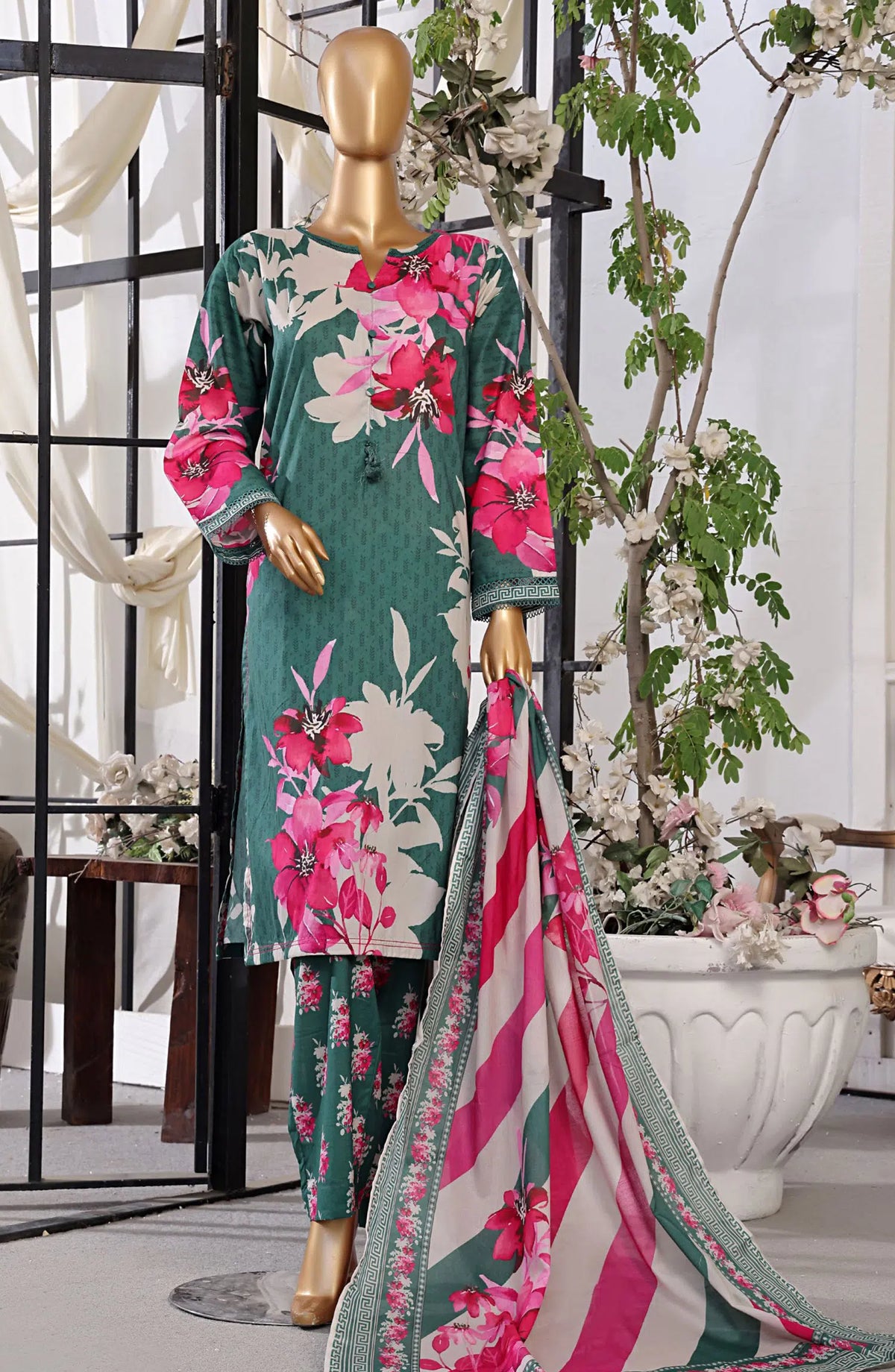 SADABAHAR Printed Lawn Collection Vol 6 -24 D-07