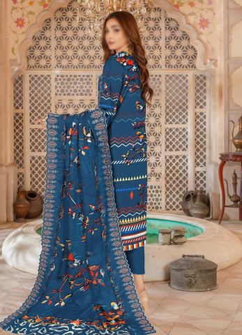 Sargoshi Print Emb Viscose Coll:24 By Sobia Waseem D-04