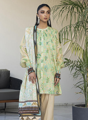 D-07 Anum  Vol-2 Digital Printed Lawn"24 By ALZOHAIB