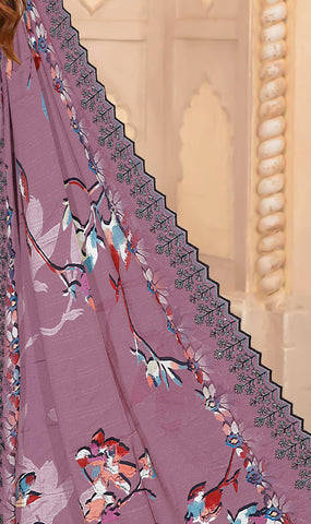 Sargoshi Print Emb Viscose Coll:24 By Sobia Waseem D-07