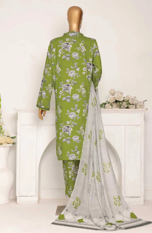 Wintry Linen Digital Printed Coll'24 By Hz D-1023